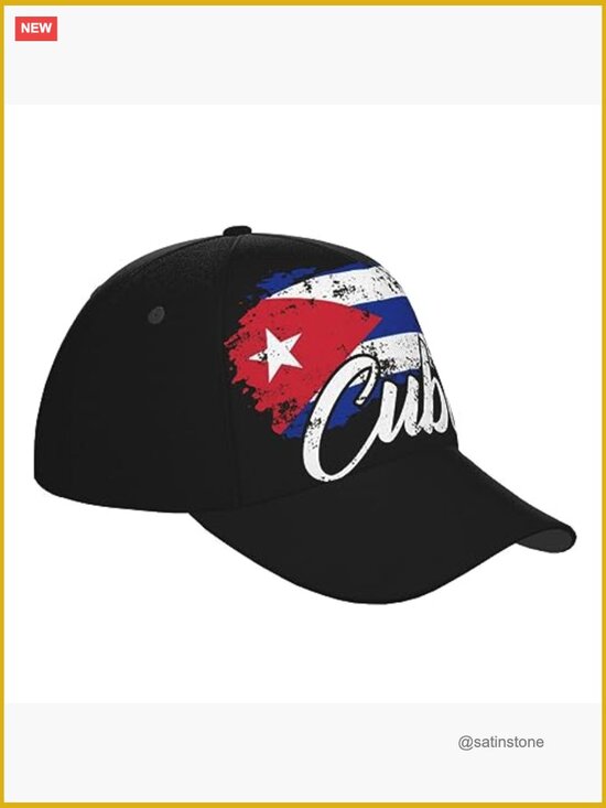 Adjustable Snapback Baseball Hat Polyester Flag Design Men Women main image 6